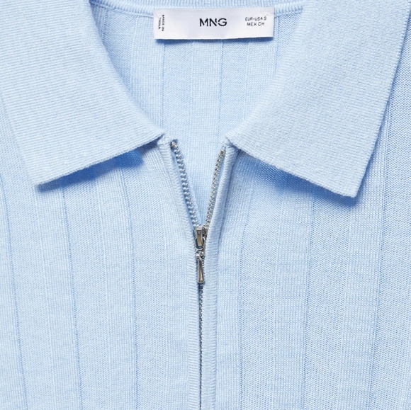 Mango-Zip neck jumper - Picture 5 of 12